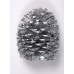JEFFREY PINE CONE 5"-7" SILVER- OUT OF STOCK